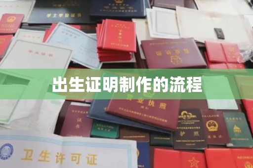 扎兰屯出生证明制作的流程