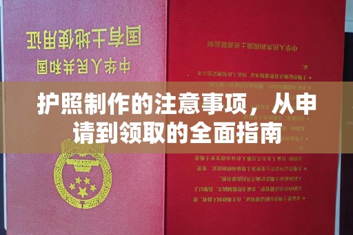 扎兰屯护照制作的注意事项，从申请到领取的全面指南
